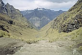 The Inca Trail, the Dead Woman pass 